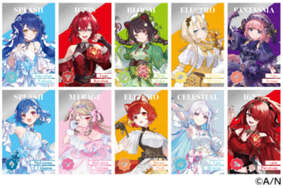 「にじさんじ 8th Anniversary フェア in animate」ランダムメタルカード