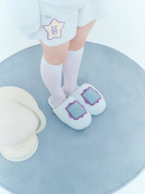 「たまごっち×SNIDEL HOME」ニットルームシューズ