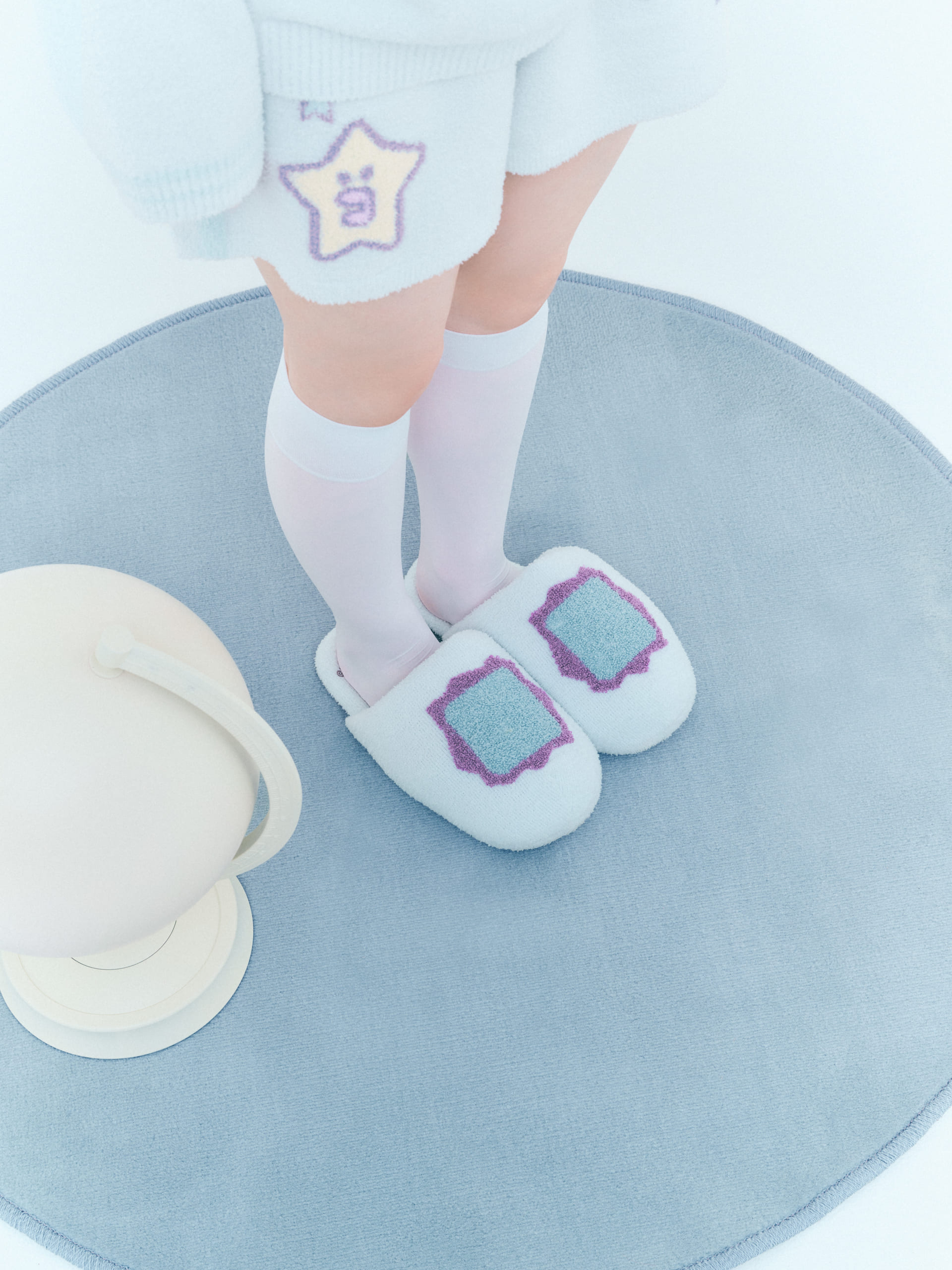 「たまごっち×SNIDEL HOME」ニットルームシューズ