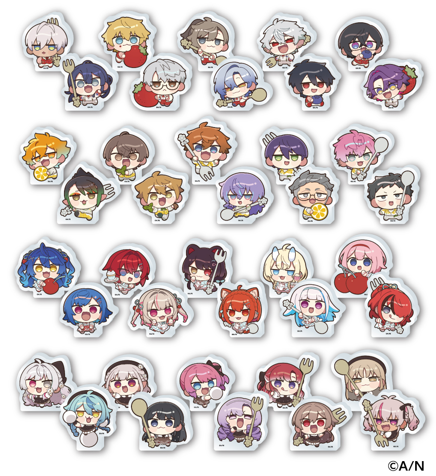 「にじさんじ 8th Anniversary フェア in animate」アクリルブロックセット