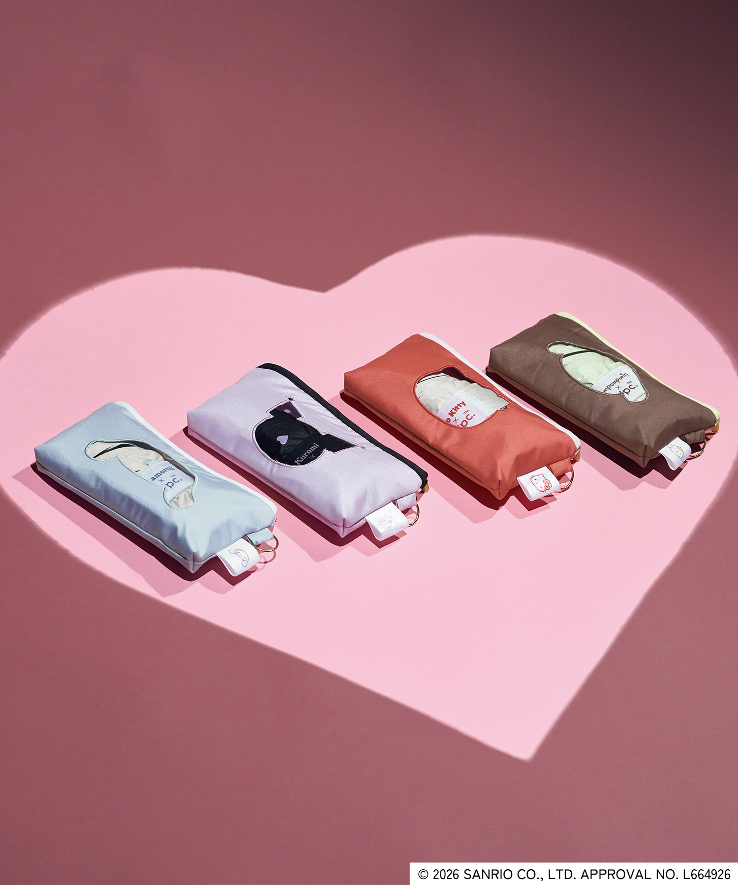 「サンリオキャラクターズ×Wpc.」遮光キャラフレンズミニ