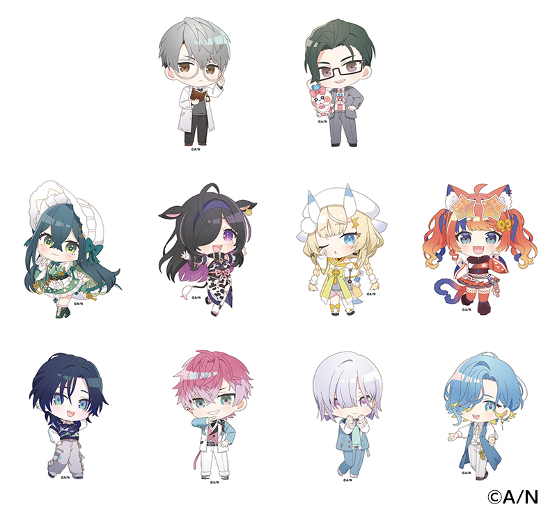 「にじさんじ 8th Anniversary フェア in animate」ステッカー