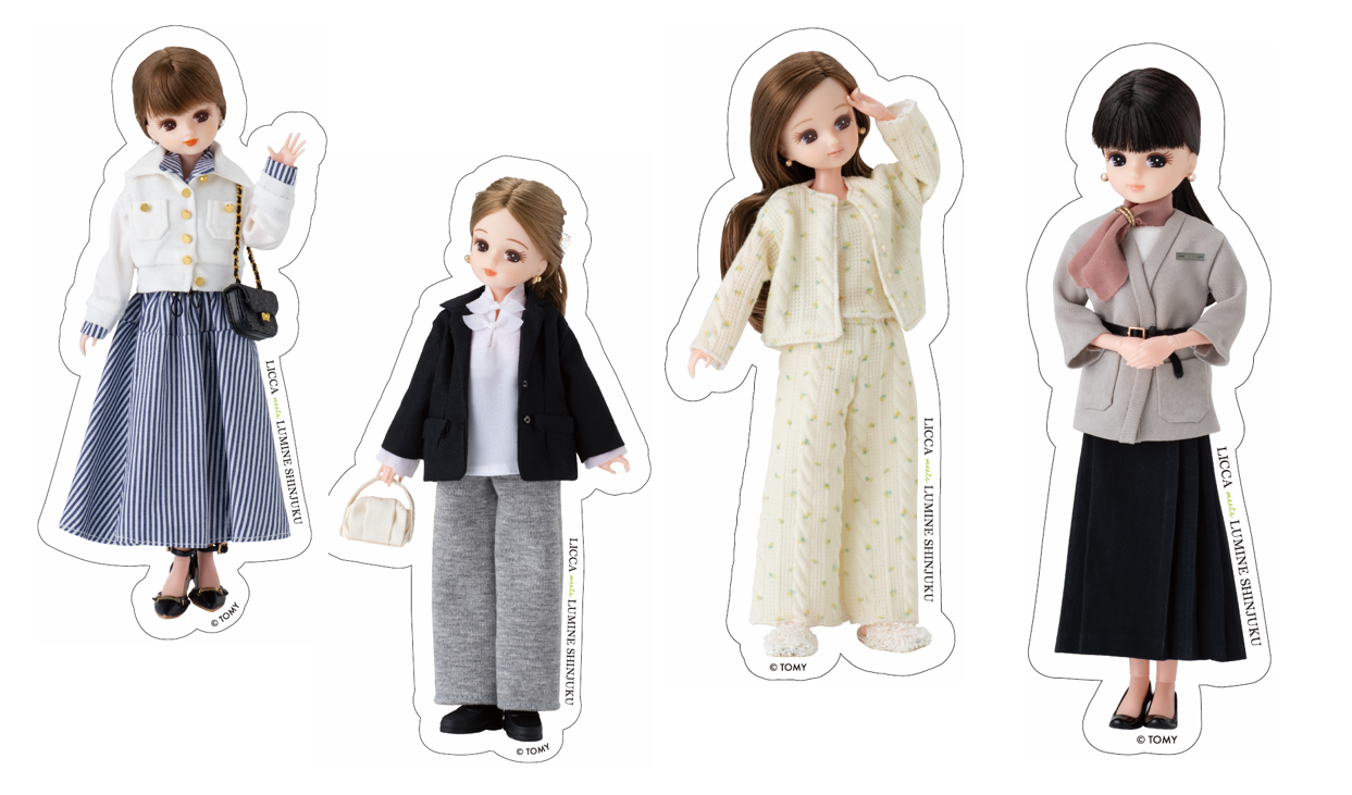 「LICCA meets LUMINE SHINJUKU」ステッカー