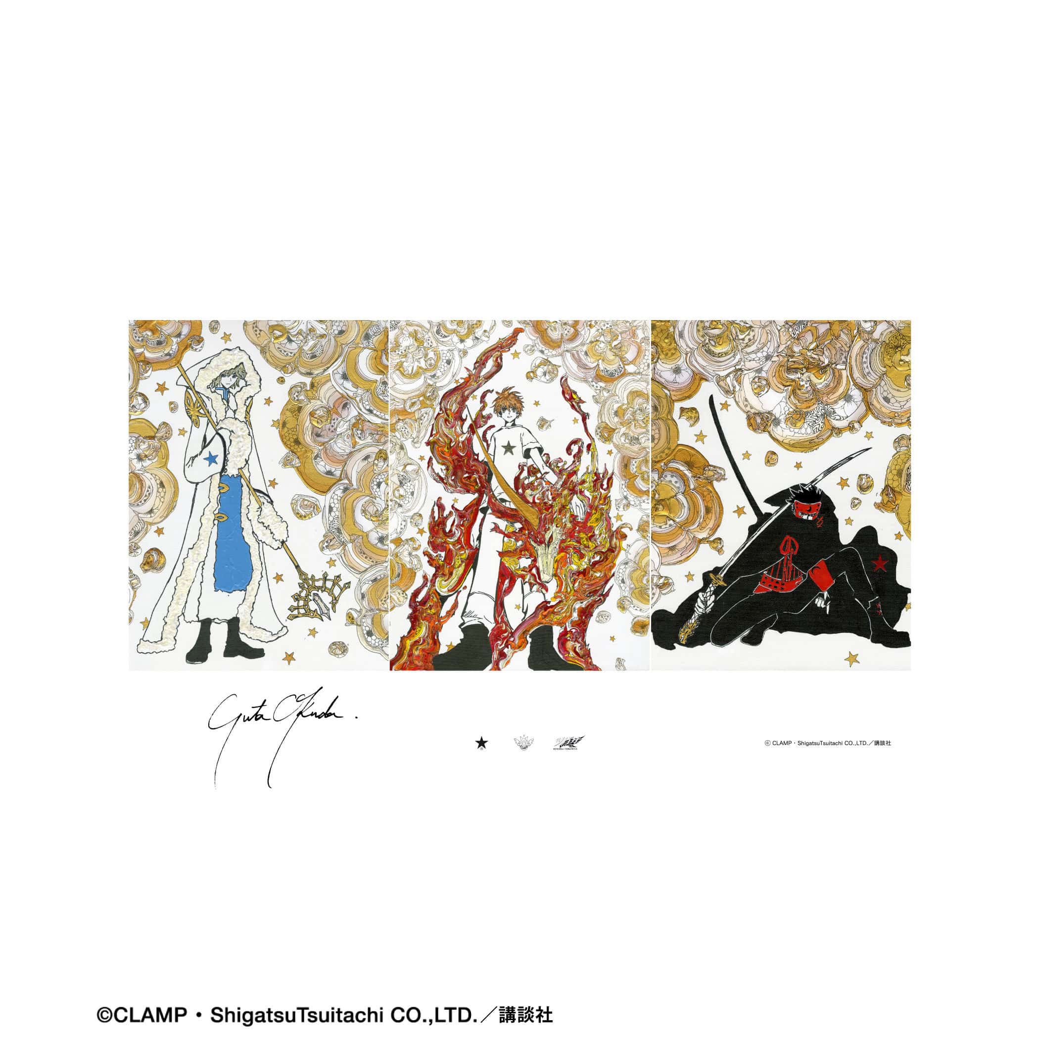 「CLAMP × CONVERSE TOKYO」奥田雄太 SILK SCREEN ART