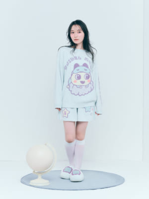 「たまごっち×SNIDEL HOME」ニットプルオーバー