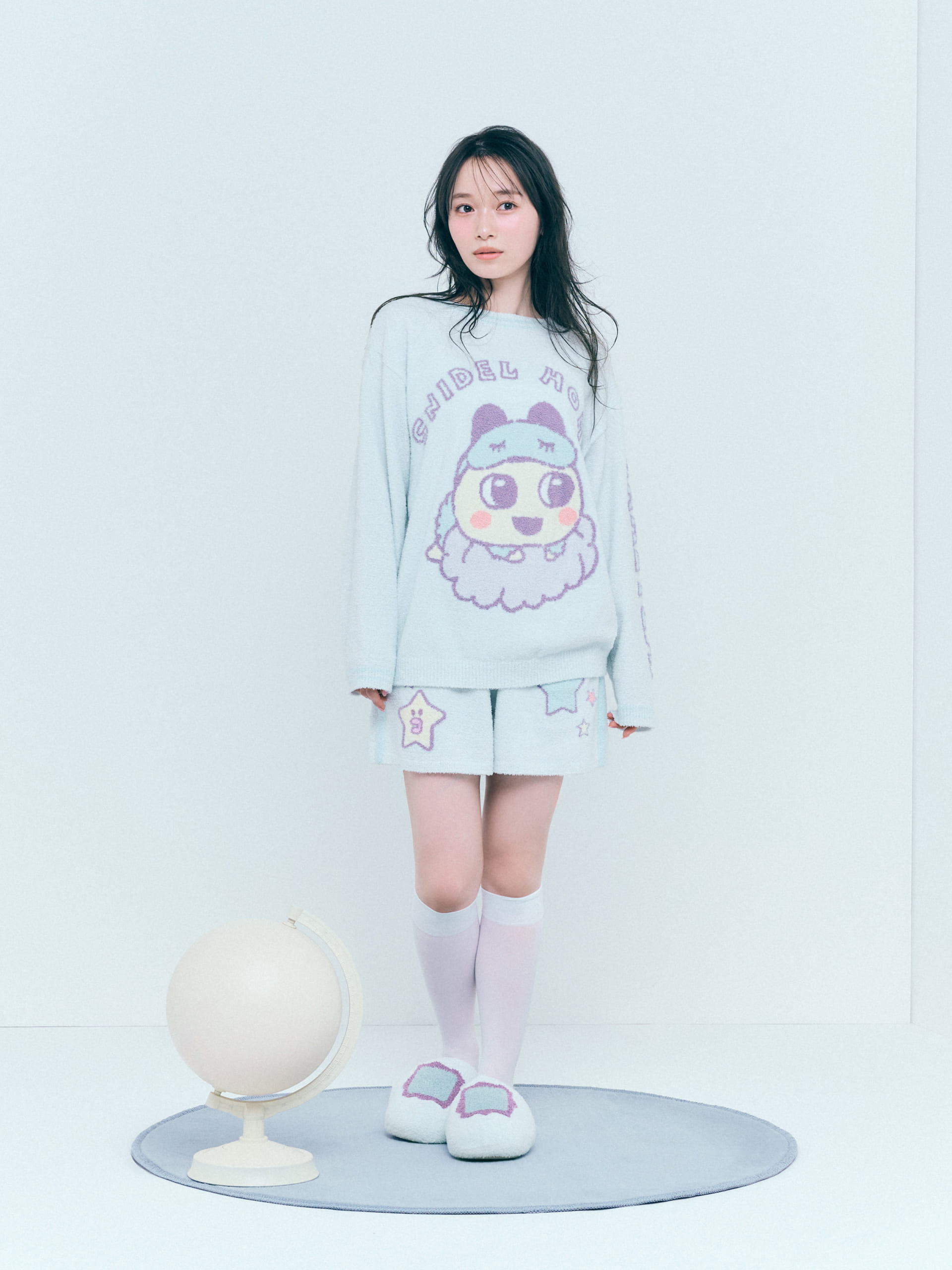 「たまごっち×SNIDEL HOME」ニットプルオーバー