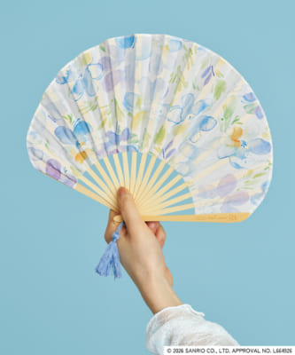 「サンリオキャラクターズ×Wpc.」ギフトボックス入り扇子