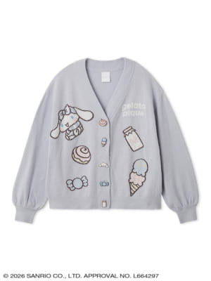 「サンリオキャラクターズ×ジェラート」スムーズィーカーディガン