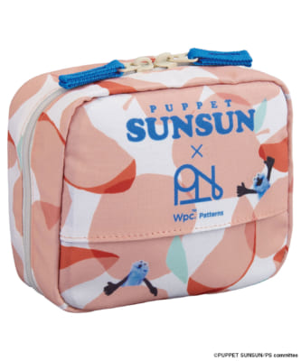 『パペットスンスン』× Wpc. はっ水スクエアポーチ