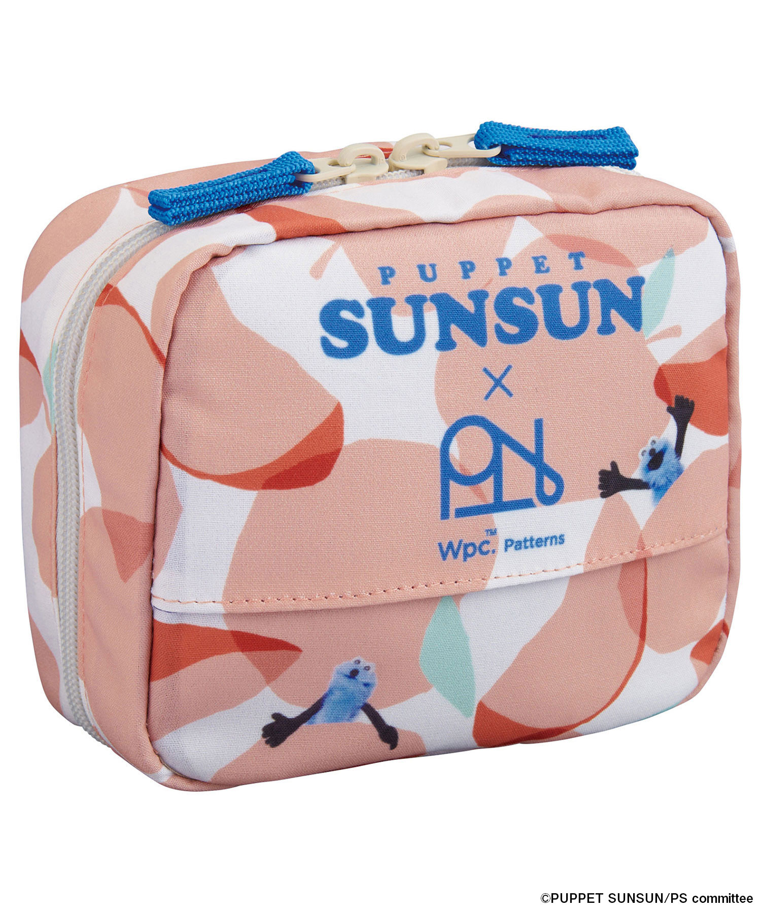『パペットスンスン』× Wpc. はっ水スクエアポーチ