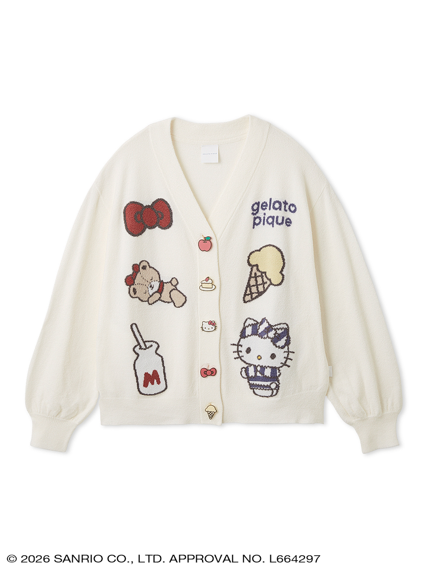 「サンリオキャラクターズ×ジェラート」スムーズィーカーディガン