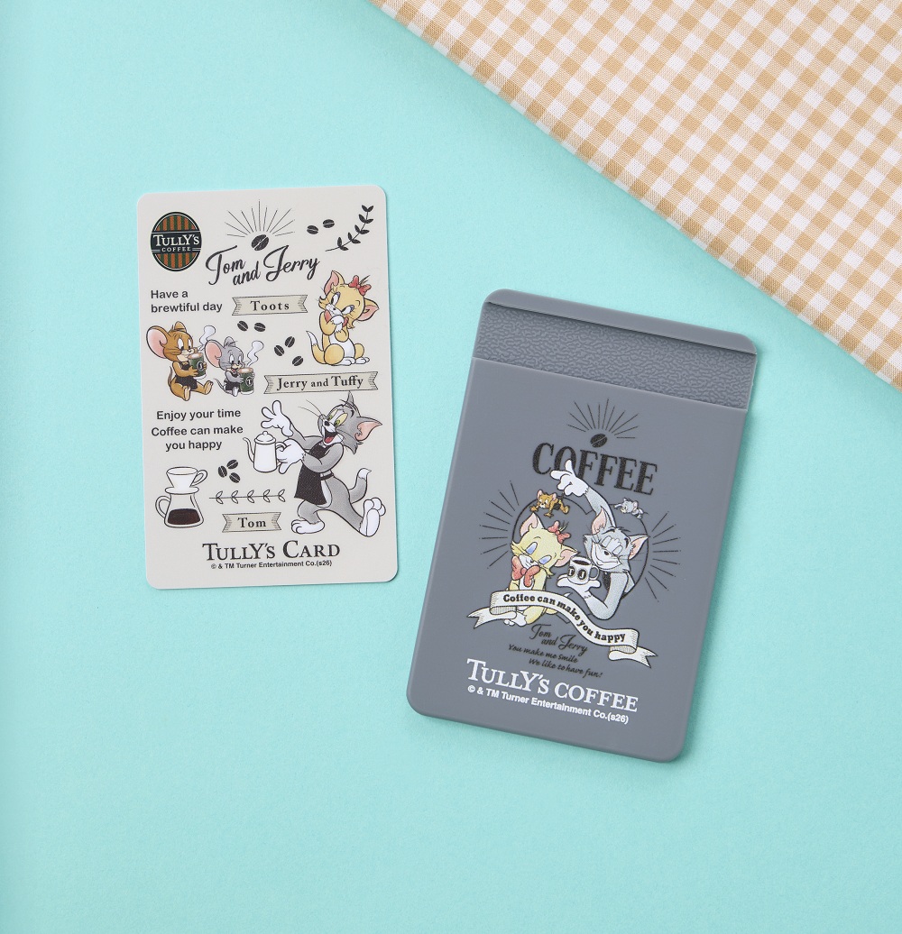 「トムとジェリー×タリーズコーヒー」 タリーズカード＆シリコンポケットシール