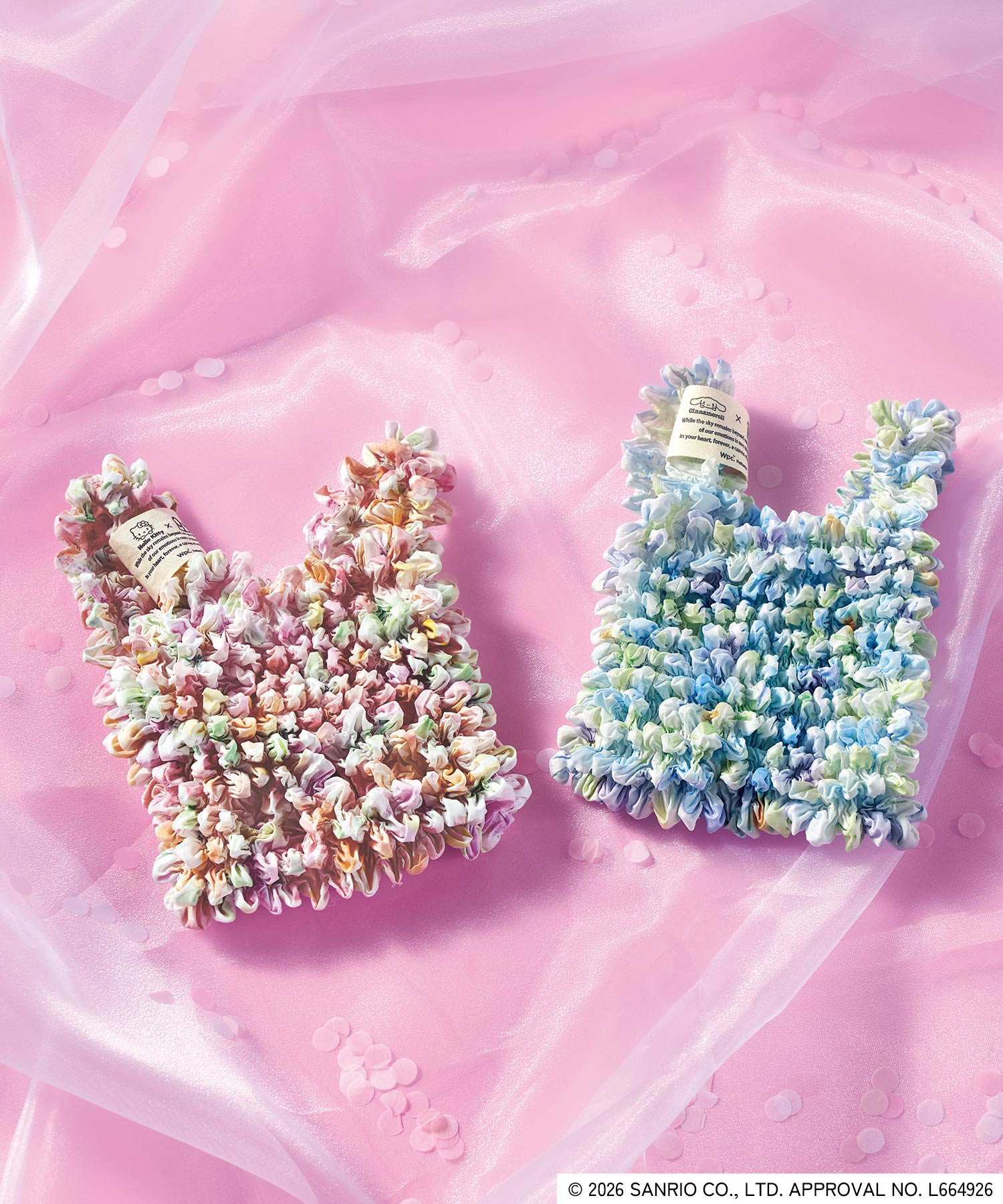 「サンリオキャラクターズ×Wpc.」しぼりバッグ