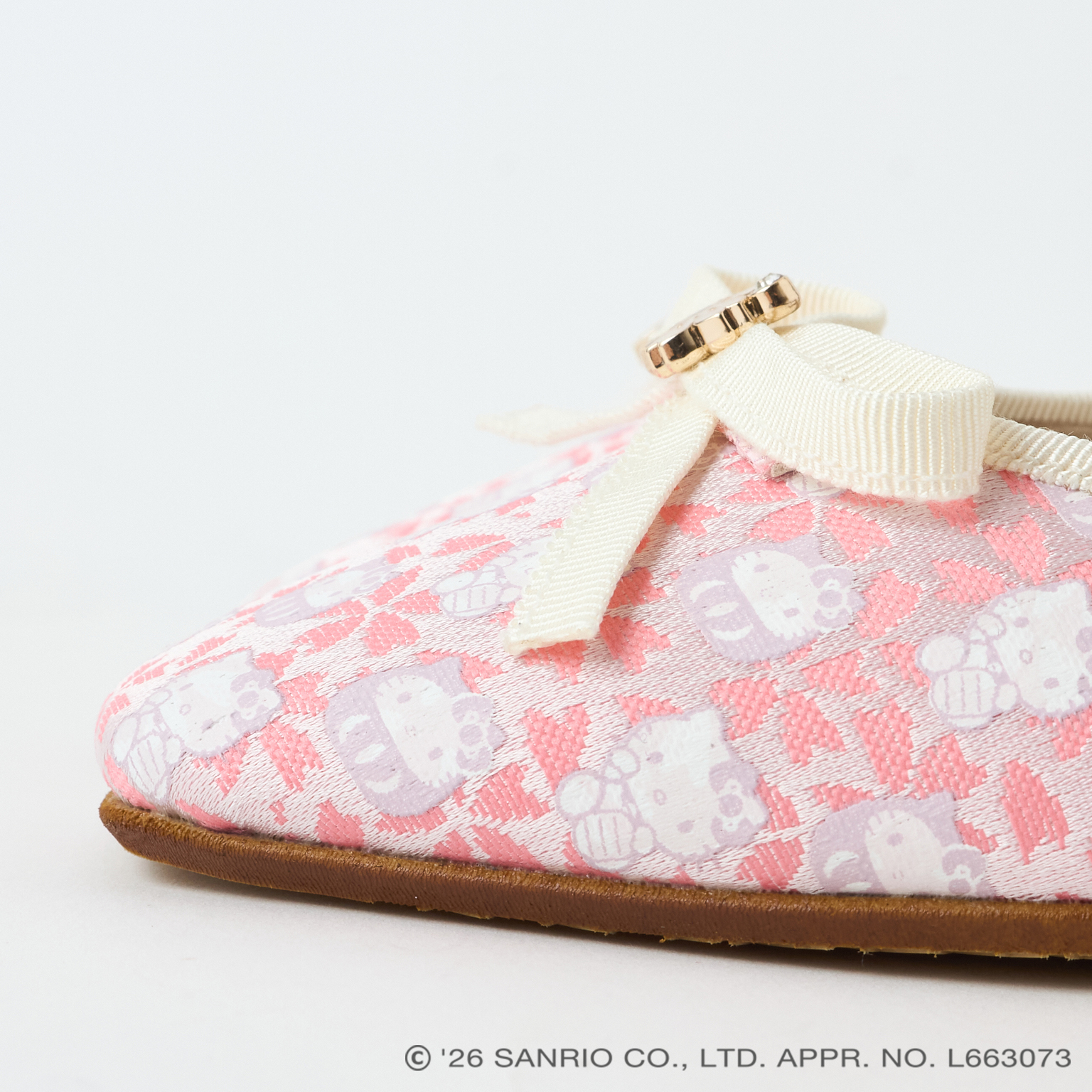 「サンリオ×DIANA」西陣織バレエシューズ