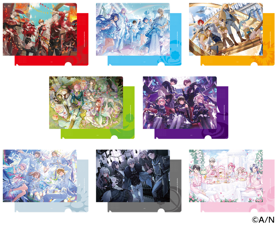 「にじさんじ 8th Anniversary フェア in animate」クリアファイル