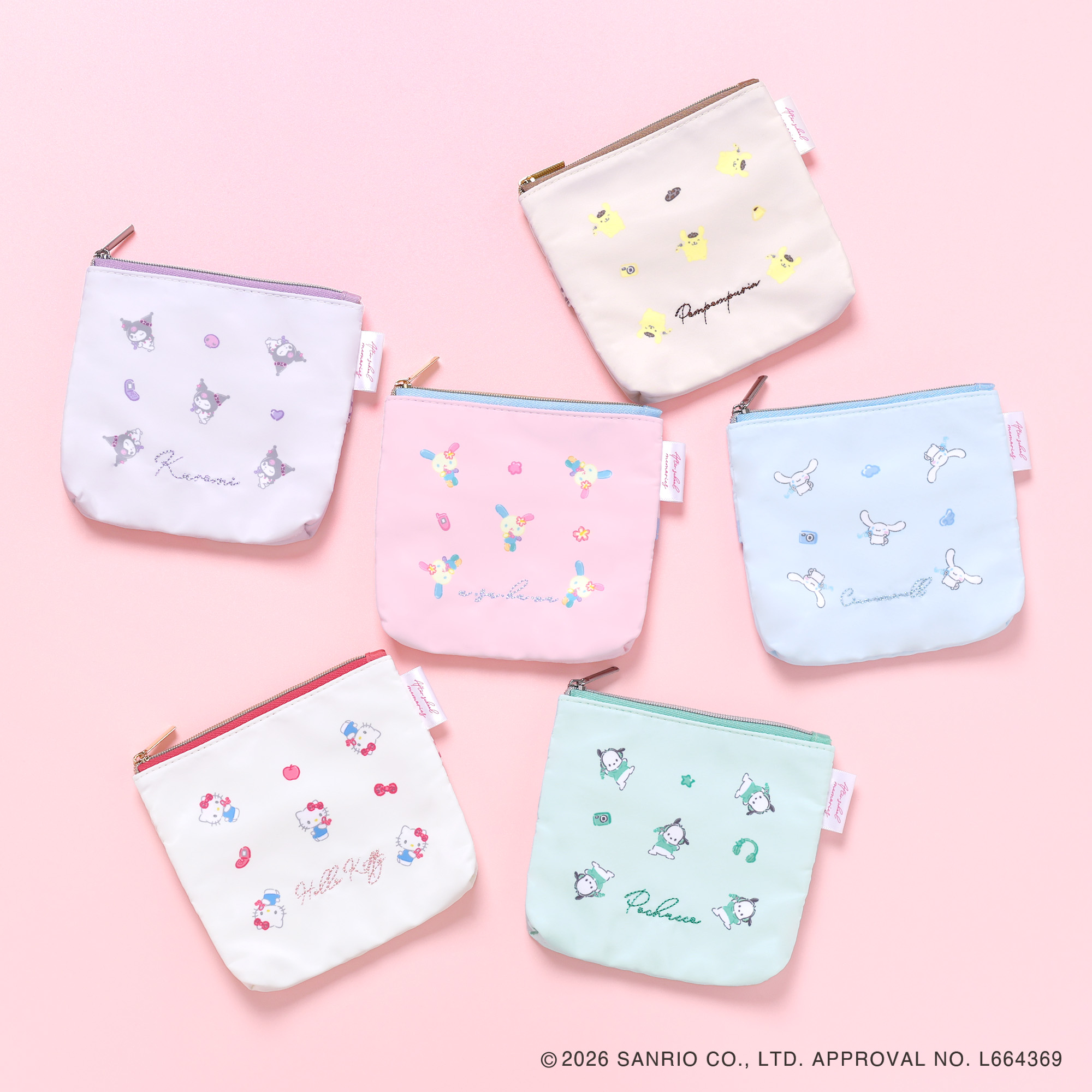『サンリオ』ティッシュポーチ