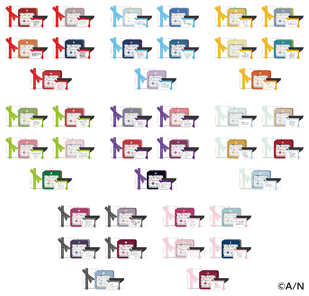 「にじさんじ 8th Anniversary フェア in animate」ミニギフトセット