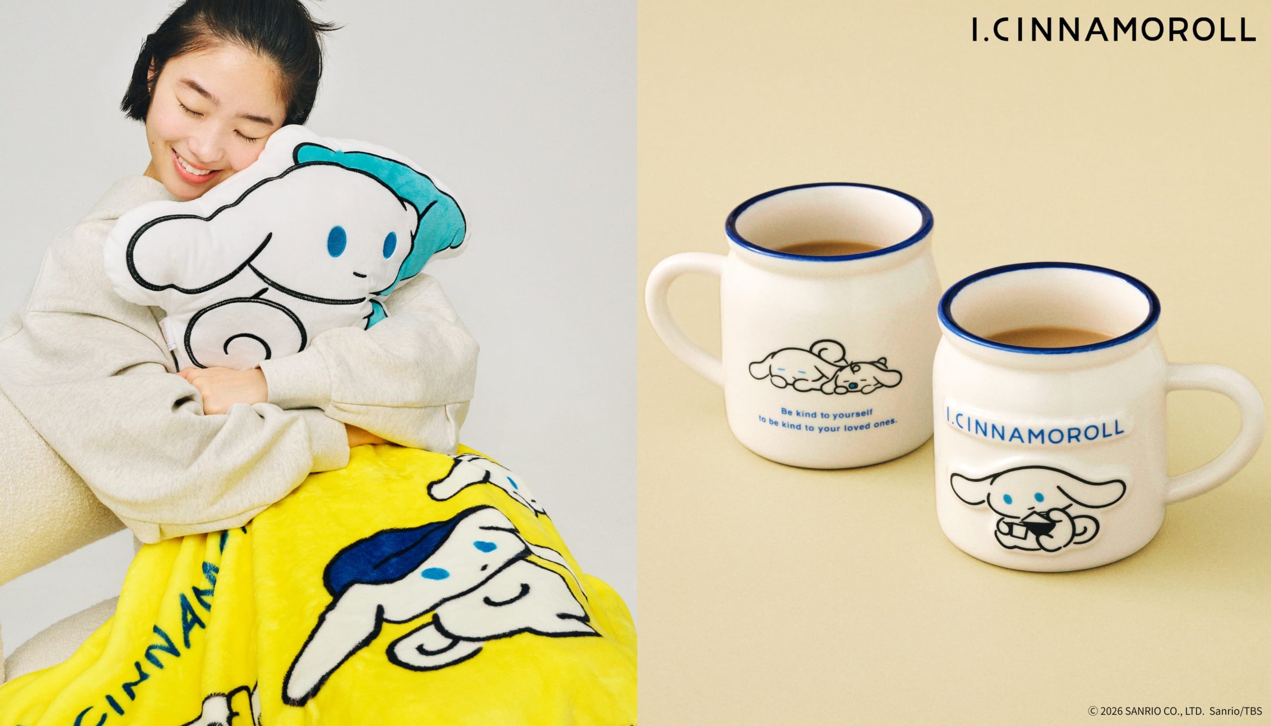 「サンリオ×and ST」studio CLIP×I.CINNAMOROLL