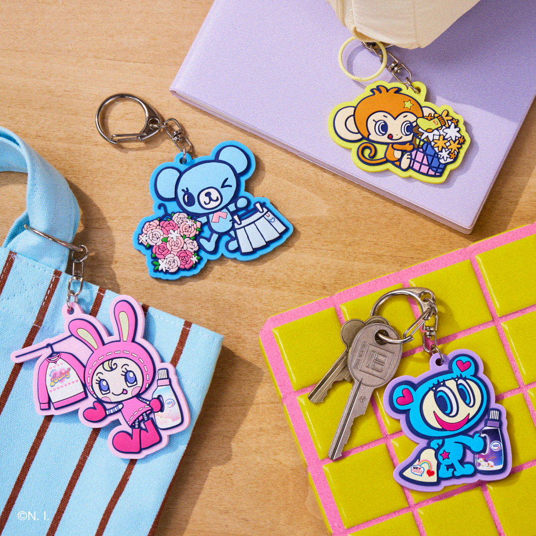 「ナルミヤキャラクターズ×ニュービーズ」オリジナルラバーストラップ
