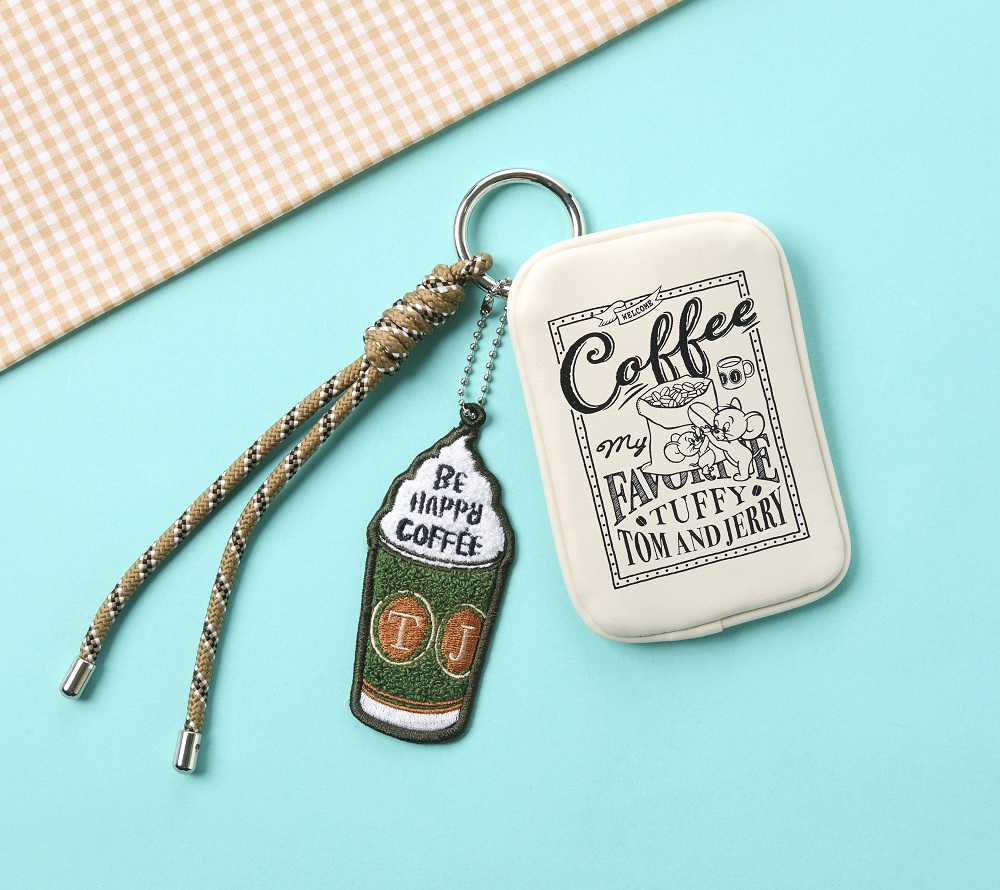 「トムとジェリー×タリーズコーヒー」ポーチ付きチャーム