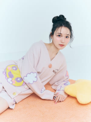 「たまごっち×SNIDEL HOME」ニットカーディガン