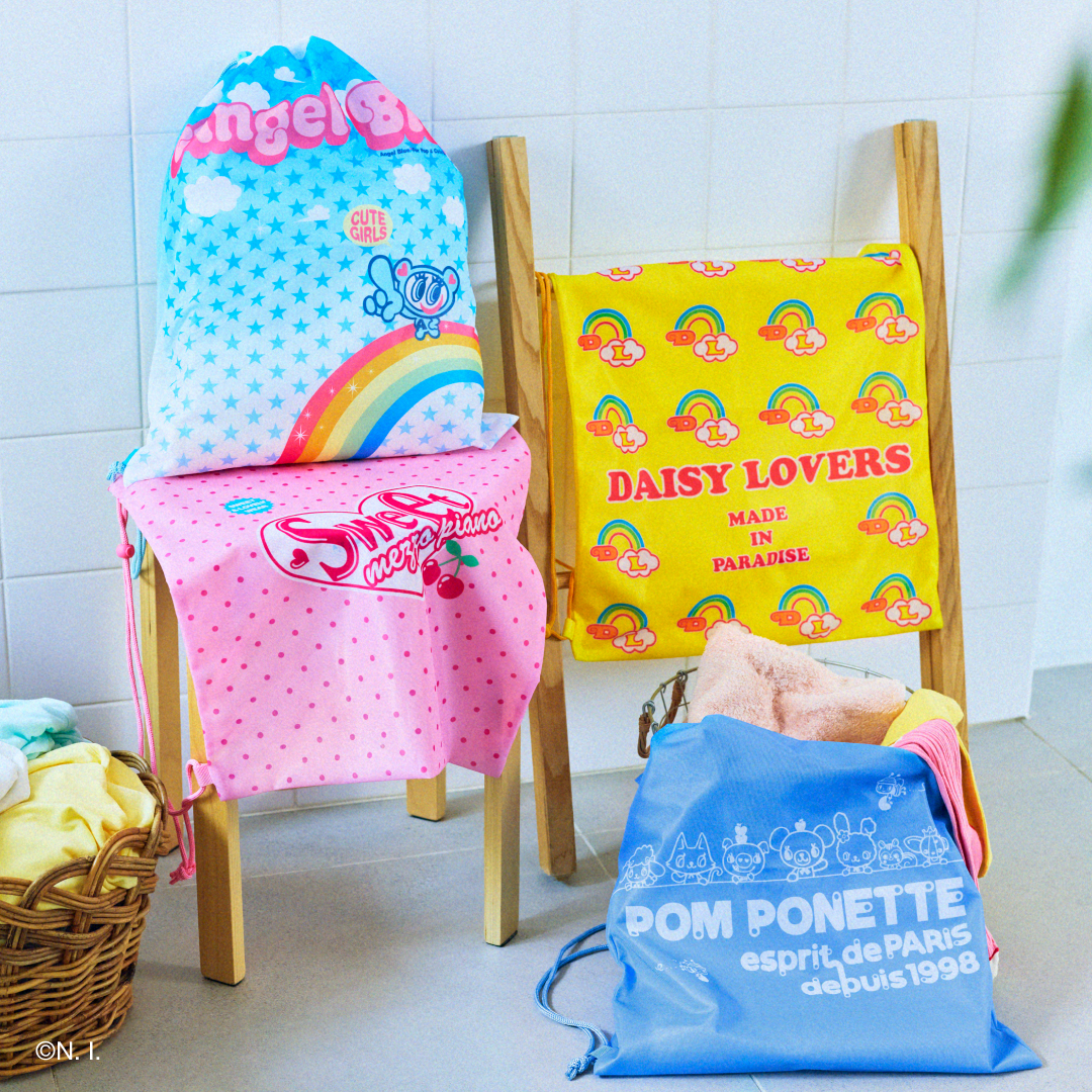 「ナルミヤキャラクターズ×ニュービーズ」B賞：ショッパー型ランドリーネット