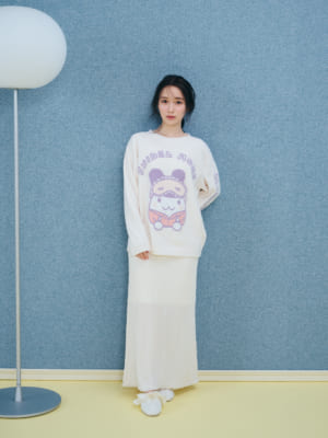 「たまごっち×SNIDEL HOME」ニットプルオーバー