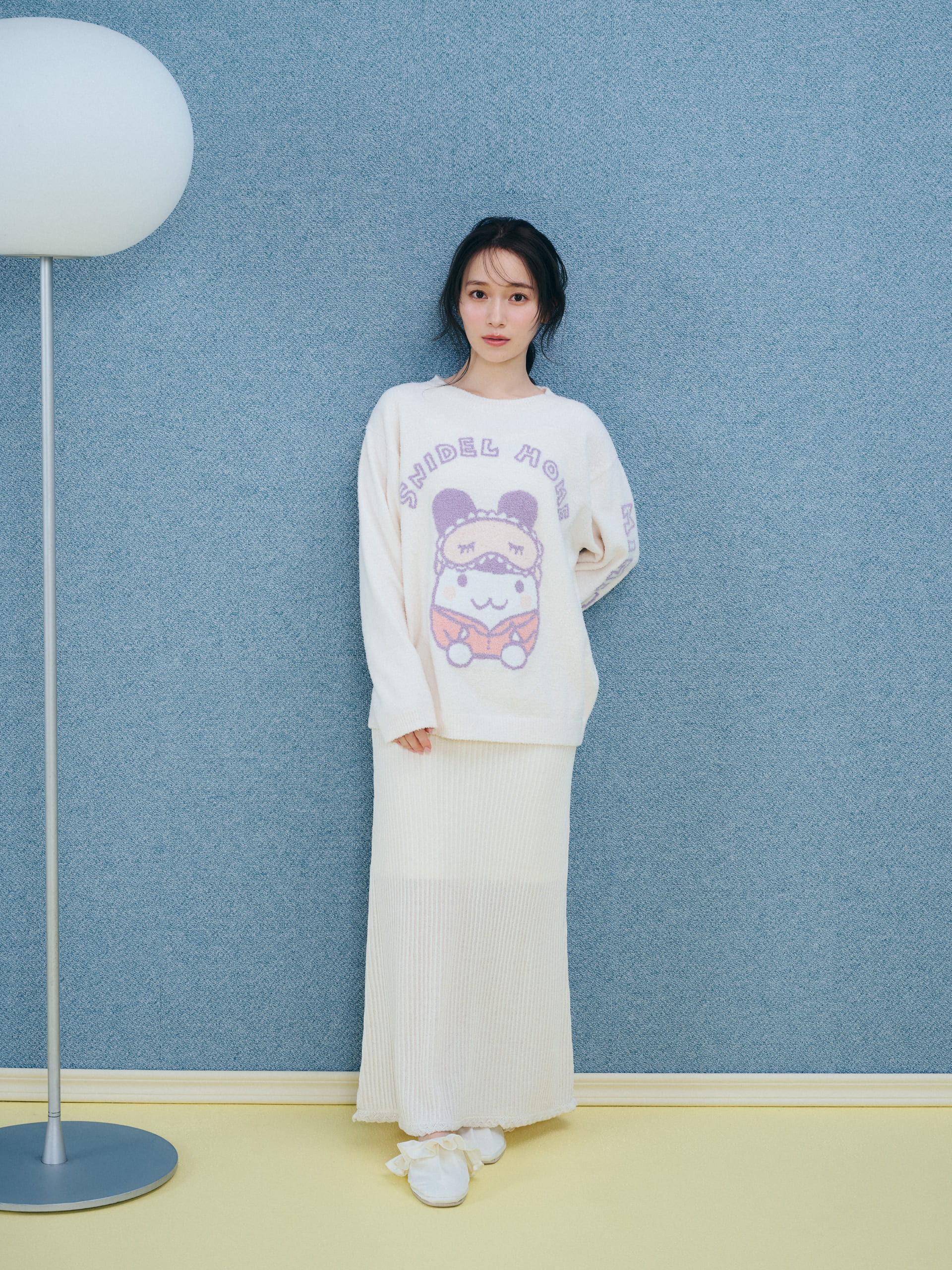 「たまごっち×SNIDEL HOME」ニットプルオーバー