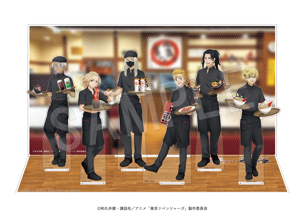 「東京リベンジャーズ×焼肉冷麺やまなか家」アクリルジオラマスタンド やまなか家コラボver.