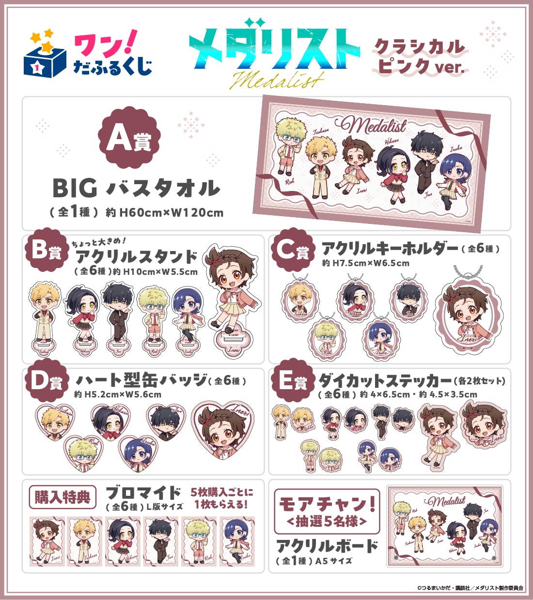 『メダリスト』オンラインくじ