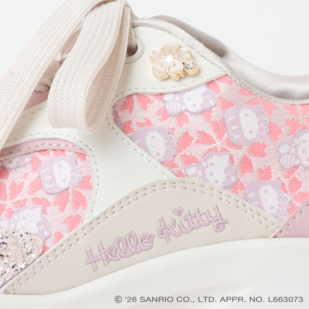 「サンリオ×DIANA」西陣織ダッドスニーカー