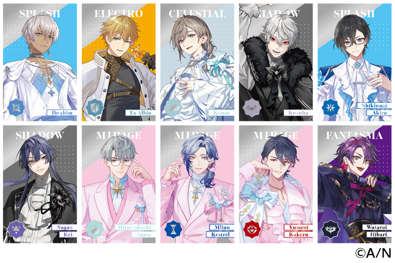 「にじさんじ 8th Anniversary フェア in animate」ランダムメタルカード