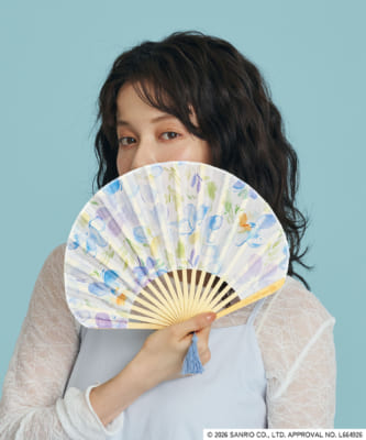 「サンリオキャラクターズ×Wpc.」ギフトボックス入り扇子