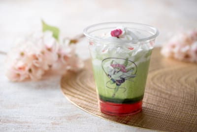 「鬼滅の刃 × 博物館 明治村」"甘露寺蜜璃"桜ゼリードリンク