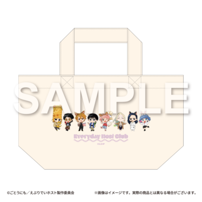 「『えぶりでいホスト』POP UP SHOP in TOWER RECORDS」ランチトート