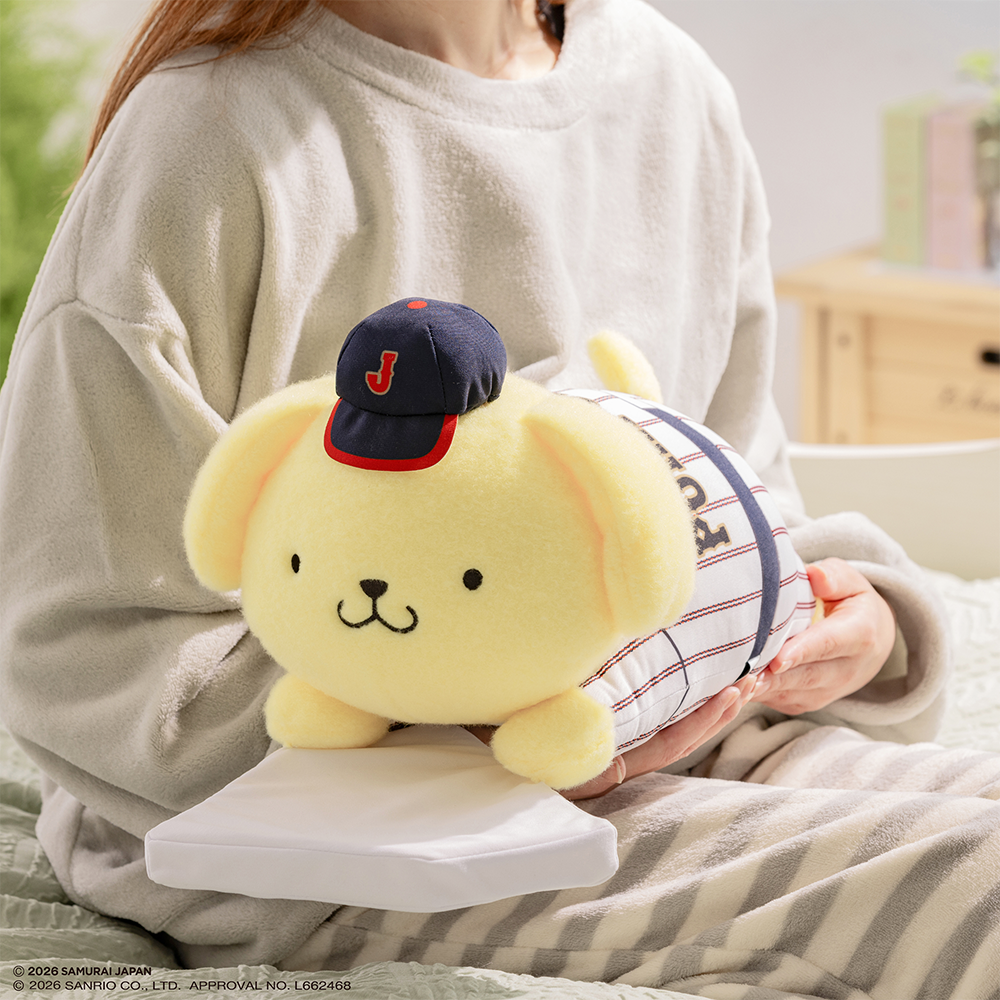 A賞 ヘッドスライディング抱き枕 ポムポムプリン 横向き