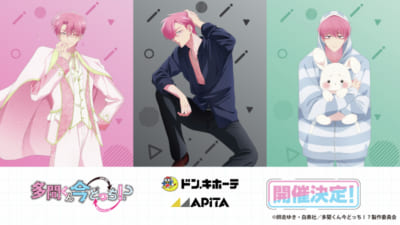 多聞くん今どっち!?×ドン・キホーテ コラボグッズ メインビジュアル