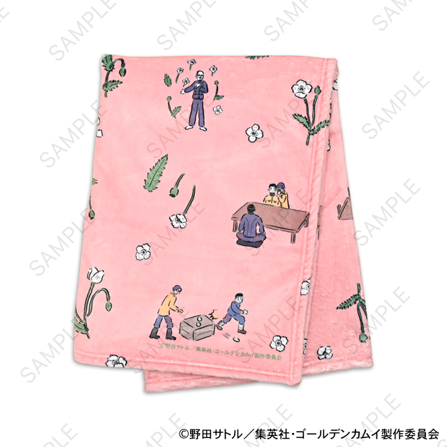 ゴールデンカムイ×鬼頭祈 ビッグブランケット 鶴見中尉一派