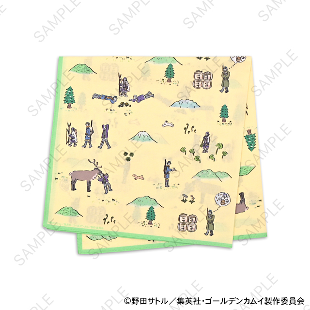 ゴールデンカムイ×鬼頭祈 バンダナ 杉元一派