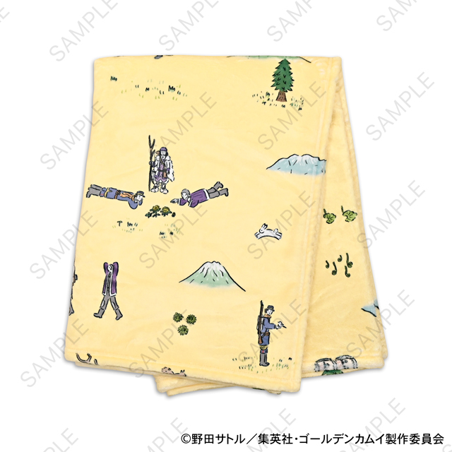 ゴールデンカムイ×鬼頭祈 ビッグブランケット 杉元一派