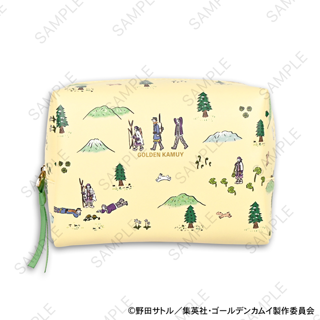 ゴールデンカムイ×鬼頭祈 ボックスポーチ 杉元一派