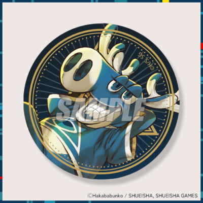 都市伝説解体センター カプくじ E賞 缶バッジ トシカイくん