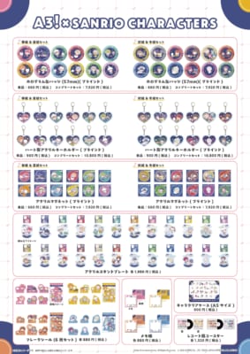 A3!×Sanrio characters 第5弾 ミニキャラグッズ