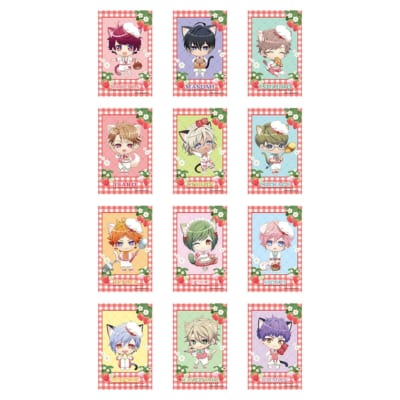 A3! in NAMJATOWN インスタントフォト風カード ちびキャラ春組・夏組