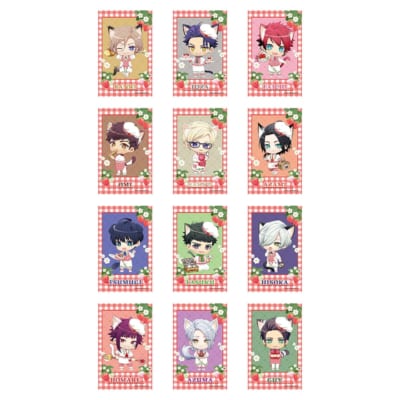 A3! in NAMJATOWN インスタントフォト風カード ちびキャラ秋組・冬組