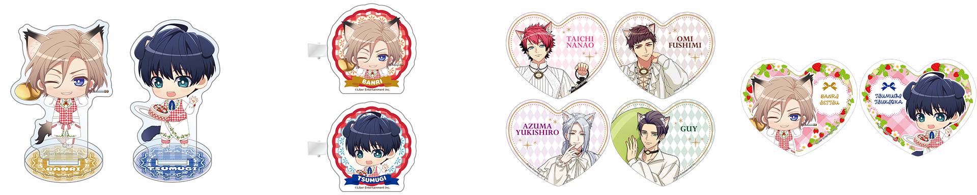 A3! in NAMJATOWN ミニゲーム景品 Let's go strawberry picking Autumn and Winter