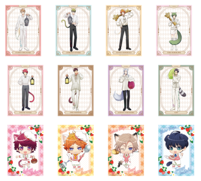 A3! in NAMJATOWN ねこ型イラストシート 全24種