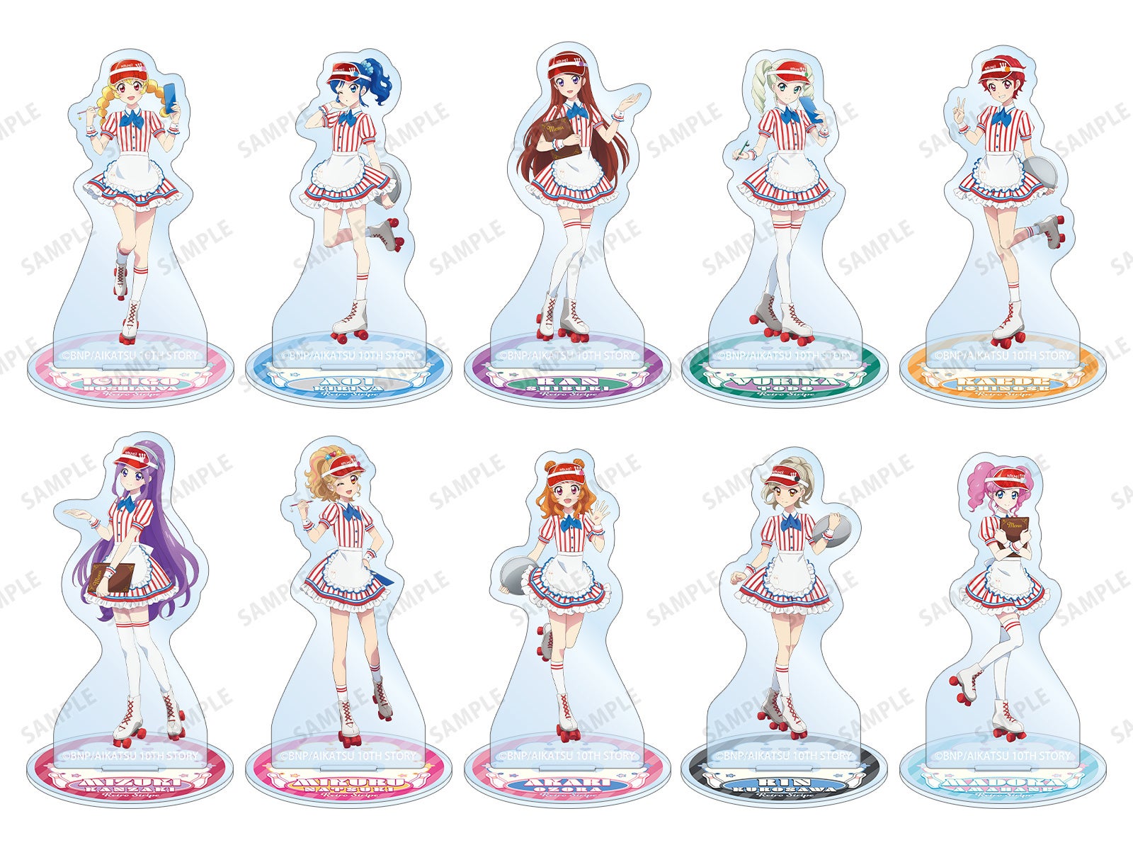 トレーディングアクリルスタンド 全10種