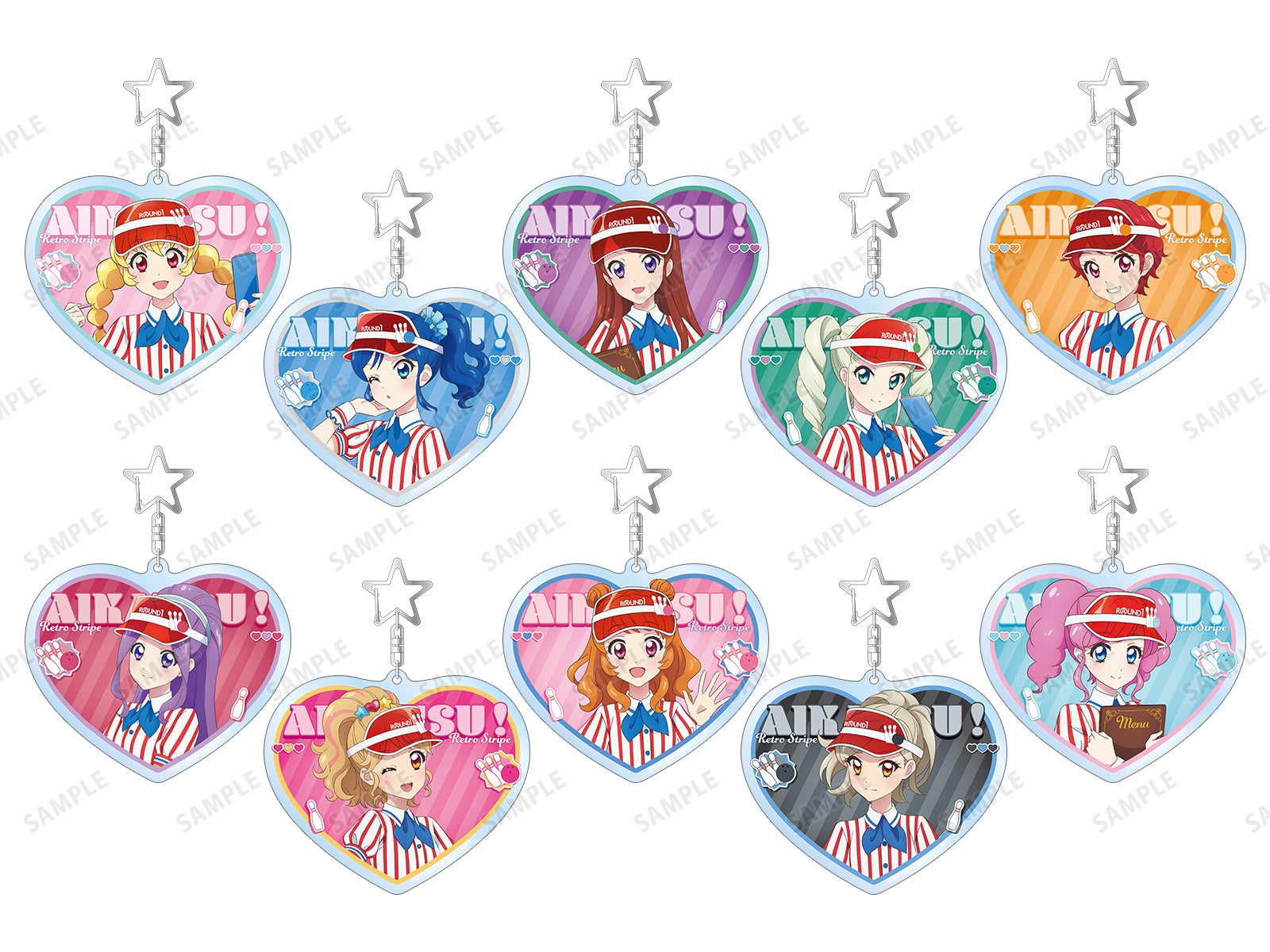 BIGアクリルキーホルダー 全10種