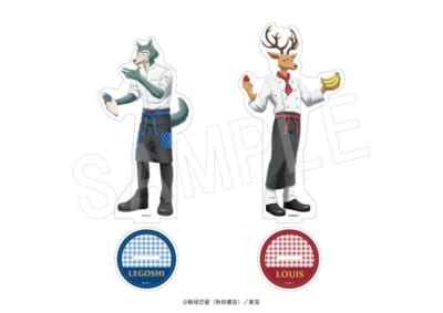 「BEASTARS FINAL SEASON×マリオンクレープ」アクリルフィギュアスタンド全2種